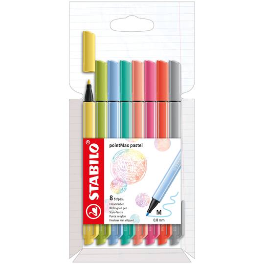 STABILO&#xAE; pointMax Pastel Color Pens Wallet Set
